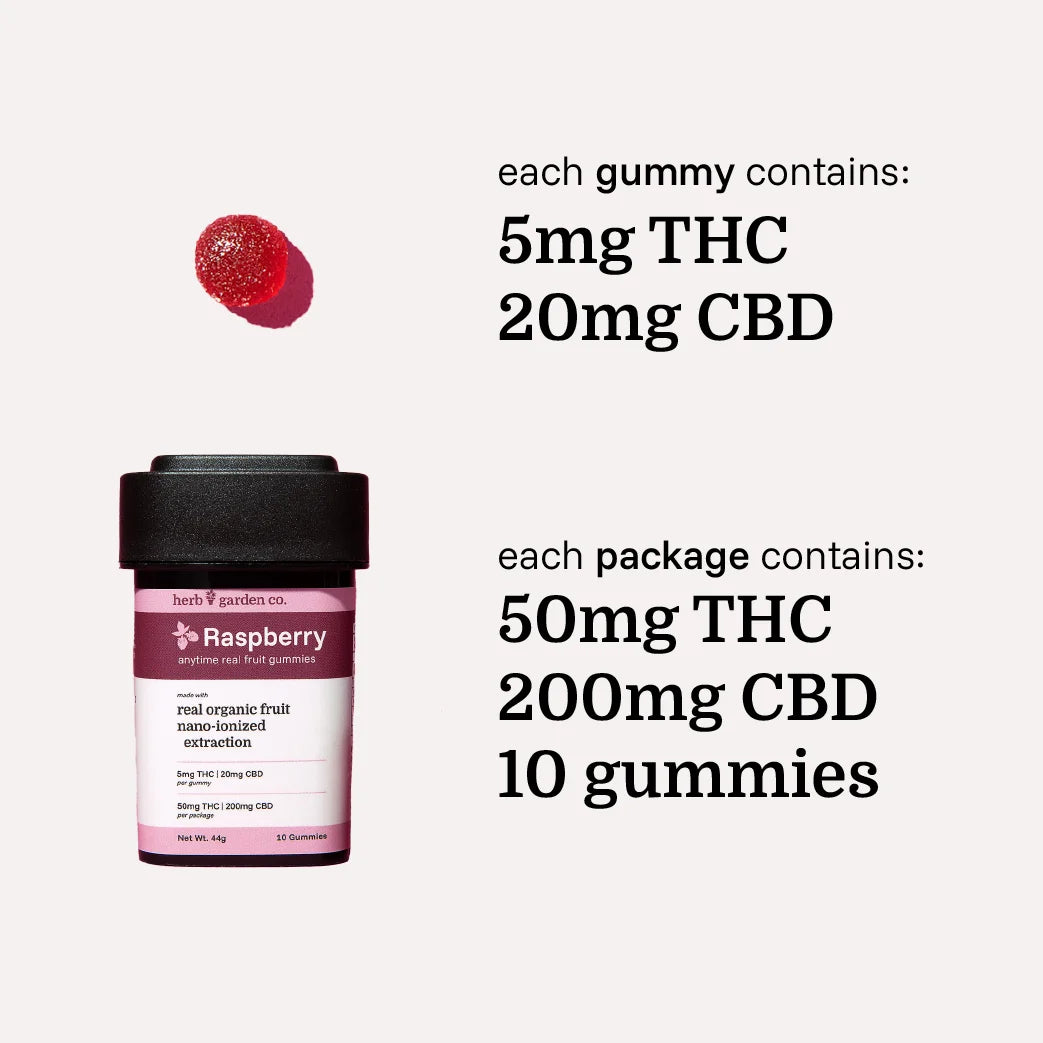 Rapid Relief Gummies | Raspberry