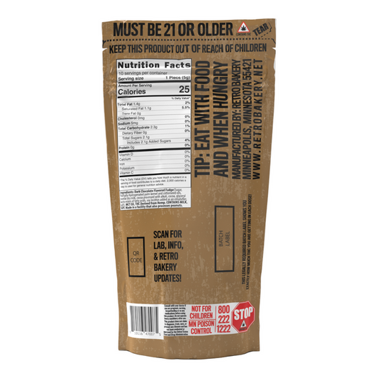 50mg Chocolate Bar | Sea Salt Dark Chocolate