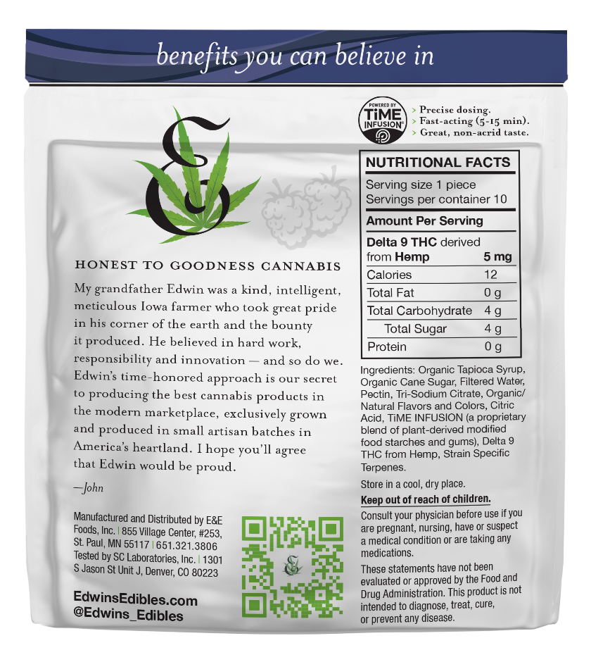 5mg THC Fast Acting Gummies | Blue Dream