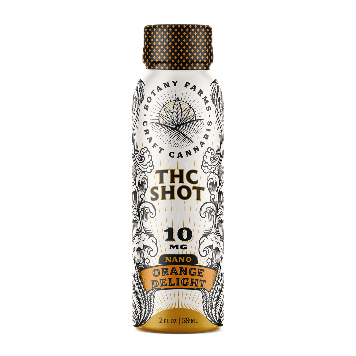 10mg Fast Acting THC Shot | Orange Delight