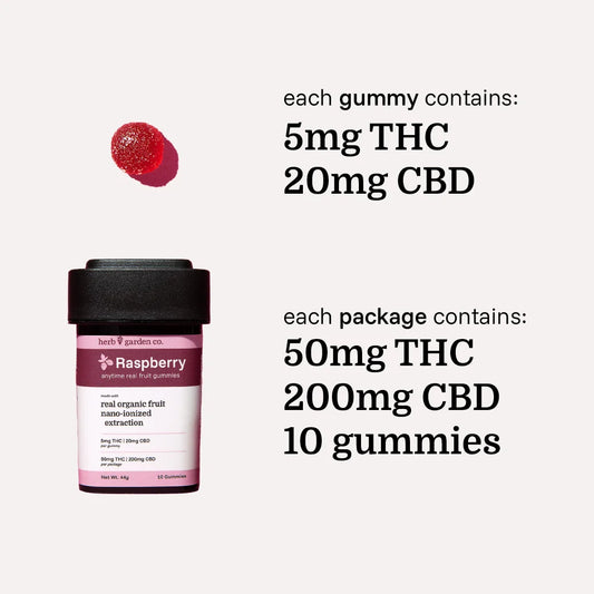 Rapid Relief Gummies | Raspberry