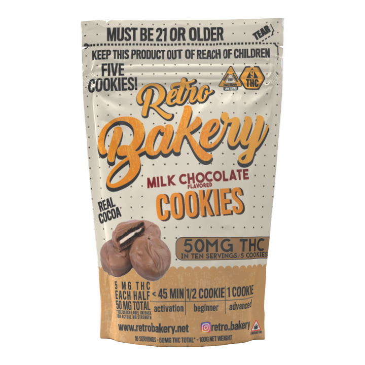 10mg THC Cookies | Chocolate Covered Cookies