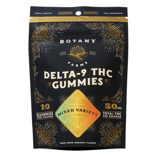 5mg THC & 5mg CBD Gummies | Mixed Flavors