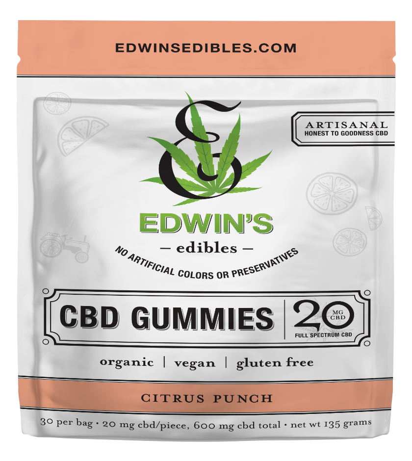 20mg CBD Gummies | Citrus Punch