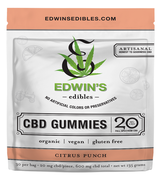 20mg CBD Gummies | Citrus Punch