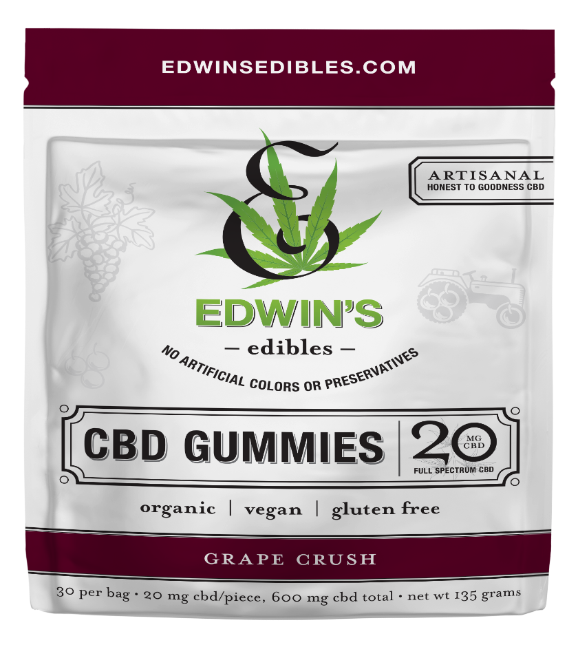 20mg CBD Gummies | Grape Crush