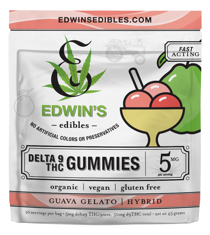 5mg THC Fast Acting Gummies | Guava Gelato