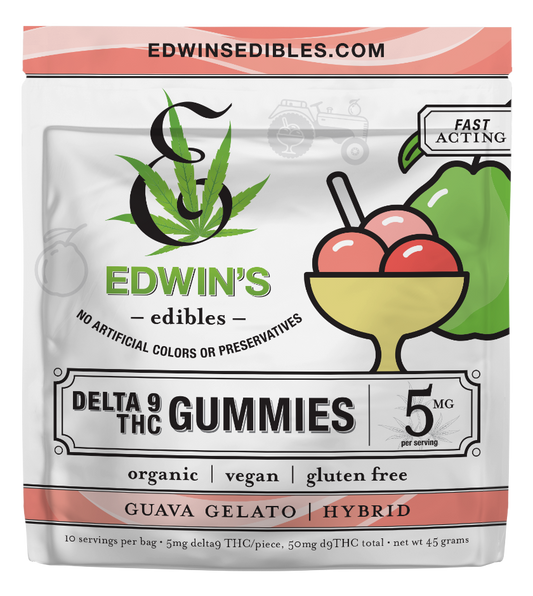 5mg THC Fast Acting Gummies | Guava Gelato