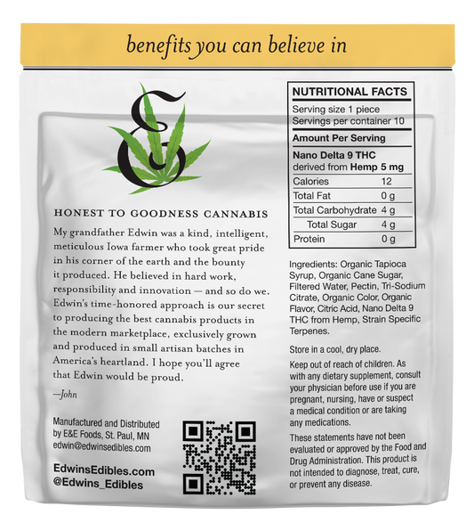 5mg THC Fast Acting Gummies | Pineapple Express