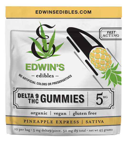 5mg THC Fast Acting Gummies | Pineapple Express
