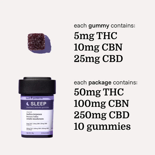 SLEEP Gummies | Blackberry Lavender