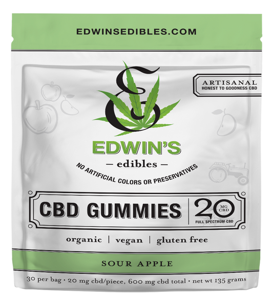 20mg CBD Gummies | Sour Apple