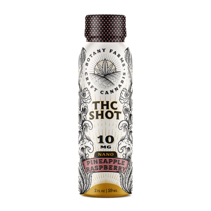 10mg Fast Acting THC Shot | Pineapple Raspberry