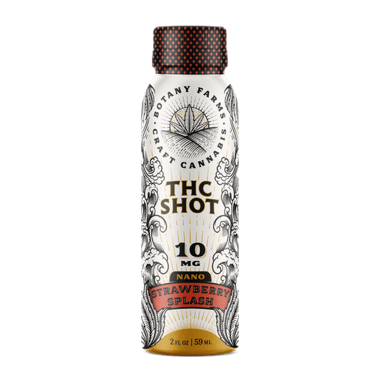 10mg Fast Acting THC Shot | Strawberry Splash