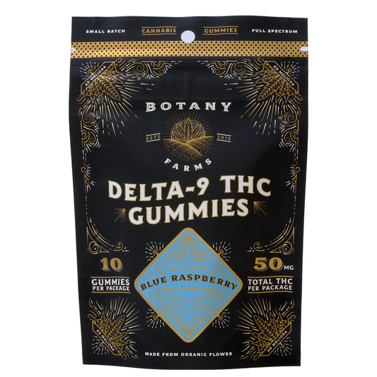 5mg THC & 5mg CBD Gummies | Blue Raspberry