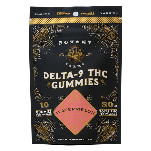 5mg THC & 5mg CBD Gummies | Watermelon
