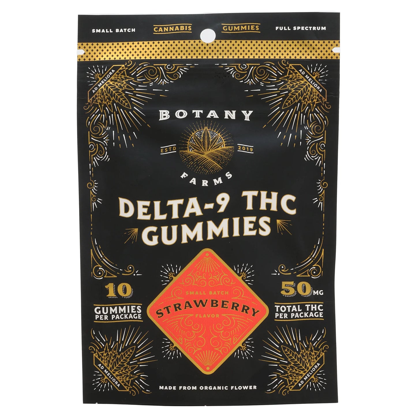 5mg THC & 5mg CBD Gummies | Strawberry
