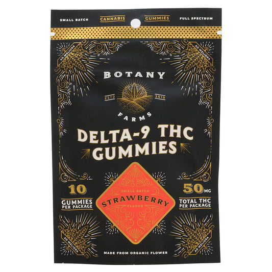 5mg THC & 5mg CBD Gummies | Strawberry