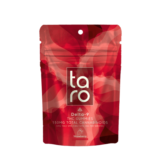 5mg THC + 5mg CBD + 5mg CBG Gummies | Strawberry